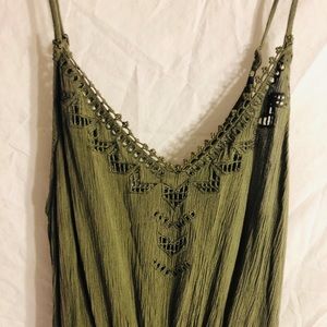 Dry Goods Green Romper